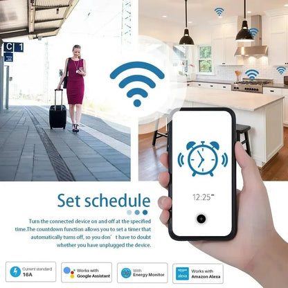 Smart Plug with Energy Monitoring™